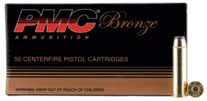 PMC 357A Bronze Target 357 Mag 158 gr Jacketed Soft Point (JSP) 50rd Box