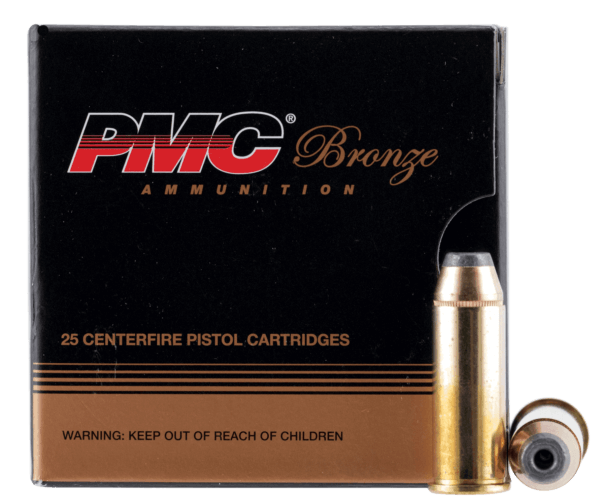 PMC 44SB Bronze 44 S&W Spl 180 gr Jacketed Hollow Point (JHP) 25rd Box