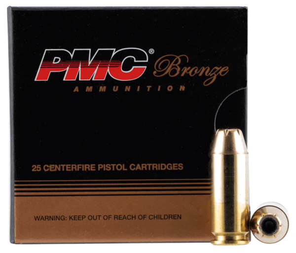 PMC 10B Bronze 10mm Auto 170 gr Jacketed Hollow Point (JHP) 25rd Box