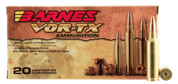 Barnes Bullets 21559 VOR-TX Centerfire Rifle 270 WSM 140 gr TSX Boat-Tail 20rd Box
