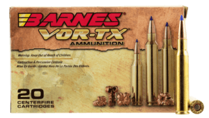 Barnes Bullets 21565 VOR-TX Rifle 30-06 Springfield 168 gr Tipped TSX Boat Tail 20rd Box