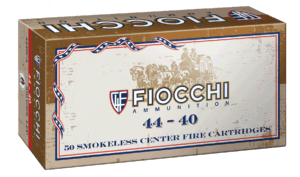 Fiocchi 4440CA Cowboy Action Pistol 44-40 Win 210 gr Lead Round Nose Flat Point (LRNFP) 50rd Box