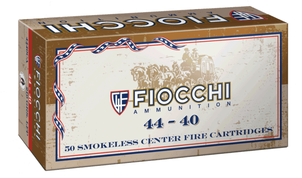 Fiocchi 4440CA Cowboy Action Pistol 44-40 Win 210 gr Lead Round Nose Flat Point (LRNFP) 50rd Box