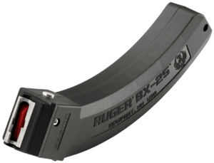 Ruger 90361 BX-25 25rd Magazine Fits Ruger 10/22/SR/77/Charger 22LR Black