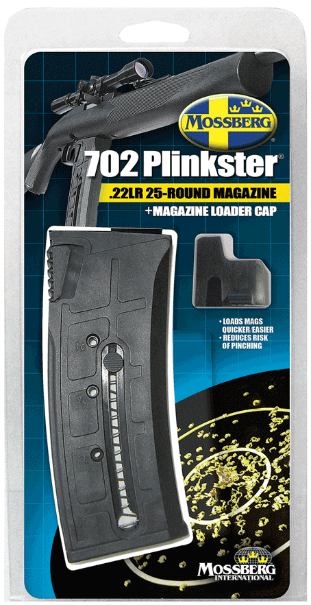 Mossberg 95725 702 Plinkster 25rd 22 LR Magazine For Use w/Mossberg International 702 Plinkster