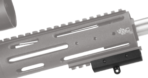 Caldwell 535423 Bipod Adaptor Black Aluminum compatible with Picatinny