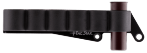 TacStar 1081211 SideSaddle Slimline Shotgun 12 Gauge 6 Rounds Black Polymer w/Aluminum Mounting Plate