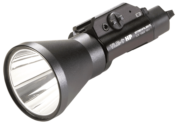 Streamlight 69216 TLR-1 HPL  Black Anodized Aluminum  1000 Lumens  White LED Bulb  490 Meters Beam  Features Remote Switch