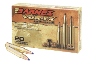 Barnes Bullets 21548 VOR-TX Rifle 300 BO 110 gr TAC-TX Flat Base 20rd Box