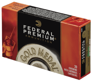 Federal GM338LM2 Premium Gold Medal 338 Lapua Mag 300 gr Sierra MatchKing BTHP 20rd Box