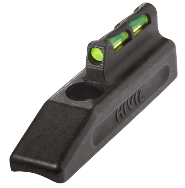 HiViz LCR2010G Front Sight for Ruger LCR and LCRx Black | Green Fiber Optic