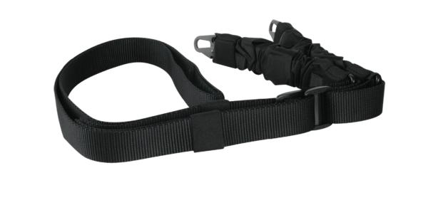 Blackhawk 71CQS1BK Dieter CQD Sling made of Black T-13 Webbing with 1.25″ W & One-Two Point Design for Rifles Includes Sling Cover