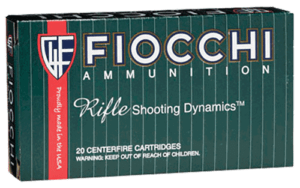 Fiocchi 308D Field Dynamics Rifle 308 Win 165 gr Pointed Soft Point (PSP) 20rd Box