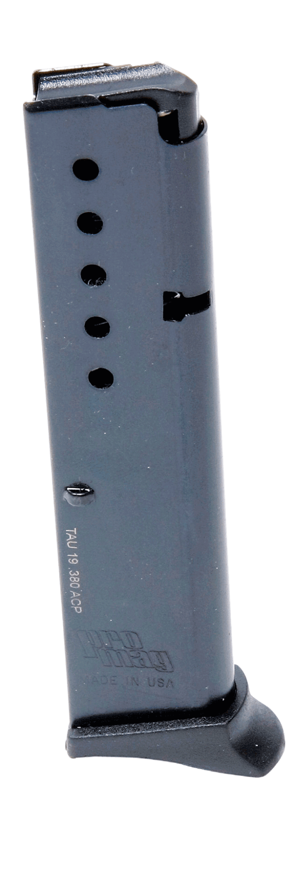 ProMag TAU19 Standard Blued Steel Extended 10rd for 380 ACP Taurus TCP