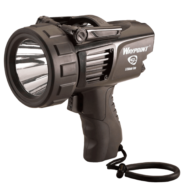 Streamlight 44911 WayPoint Rechargeable 30/370 Lumens C4 LED Thermoplastic Black Lithium Ion