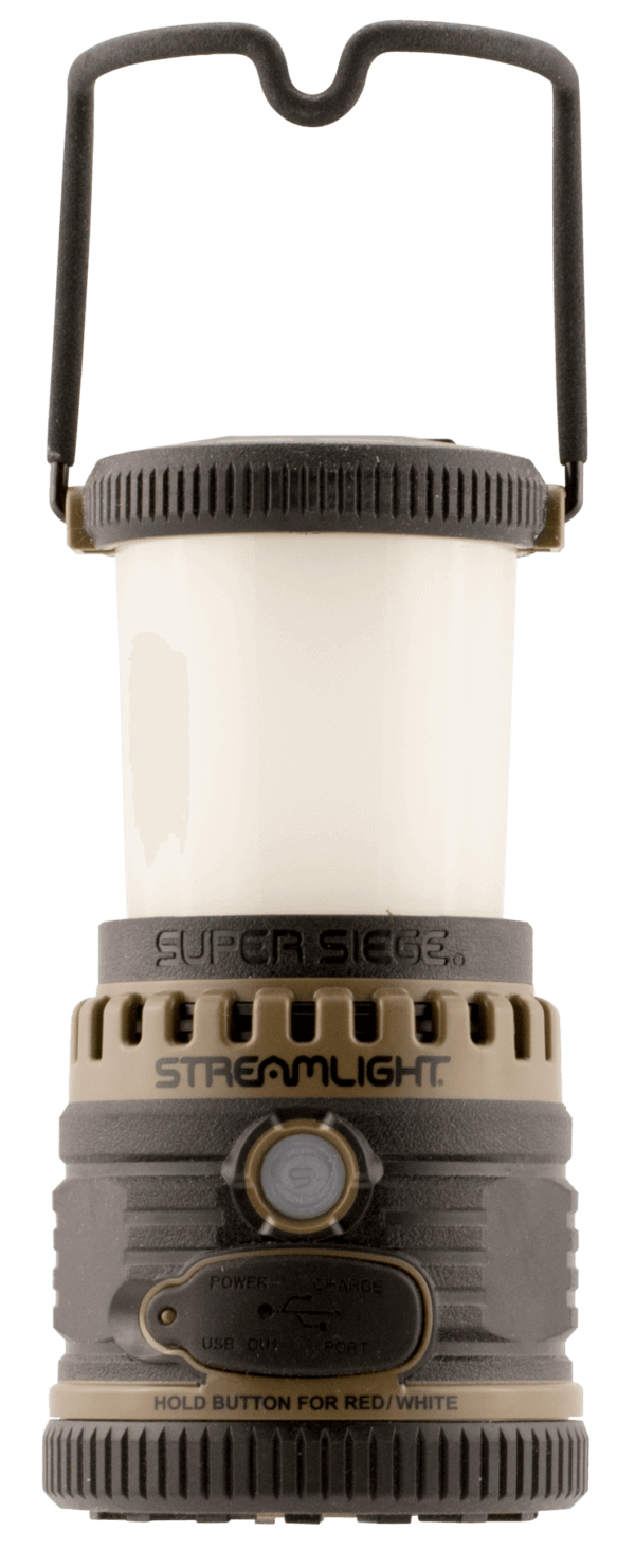 Streamlight 44947 Super Siege Rechargeable Scene Light 1100 Lumens 8800mAH lithium Ion Coyote