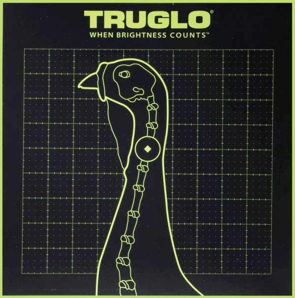 Truglo TG12A6 Tru-See Self-Adhesive Paper 12″ x 12″ Turkey Black/Green 6 Pack