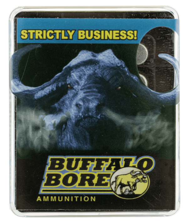 Buffalo Bore Ammunition 10B20 Personal Defense Strictly Business 32 S&W Long 100 gr Hard Cast Wadcutter (HCWC) 20rd Box