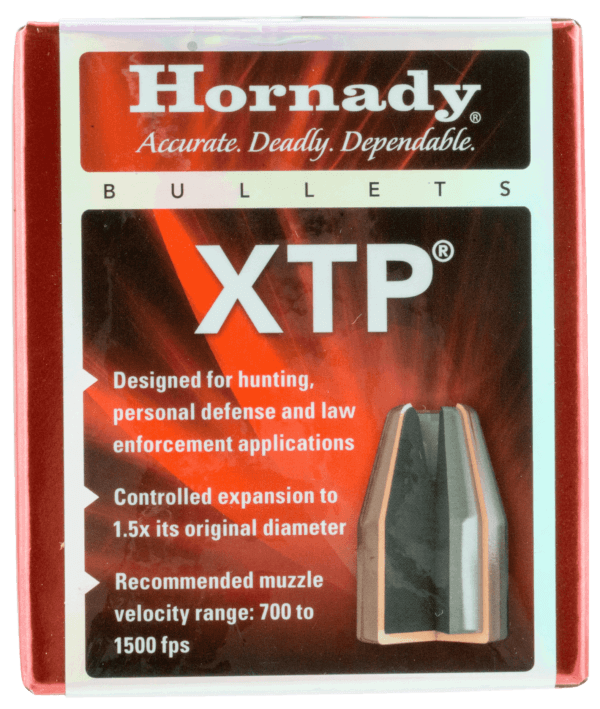 Hornady 45100 XTP 45 Caliber .451 185 GR Hollow Point 100 Box