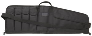 Blackhawk 74SG36BK Sportster Tactical Carbine Case Black 600D Polyester with PVC Laminate Foam Padding 4 Mag Pocket & 2 Large Accessory Pockets 36″ L x 10.50″ W x 2.75″ D Interior Dimensions