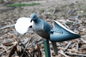 Mojo Outdoors HW7201 Wind Dove Species Gray Plastic