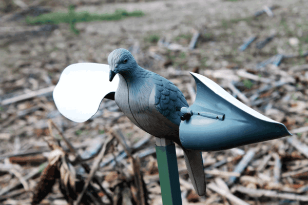 Mojo Outdoors HW7201 Wind Dove Species Gray Plastic