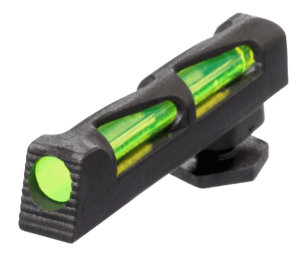 AmeriGlo GL201 i-Dot Night Sight Fits Glock 17/19 Tritium Green w/Orange Outline Front Tritium Green w/White Outline Rear