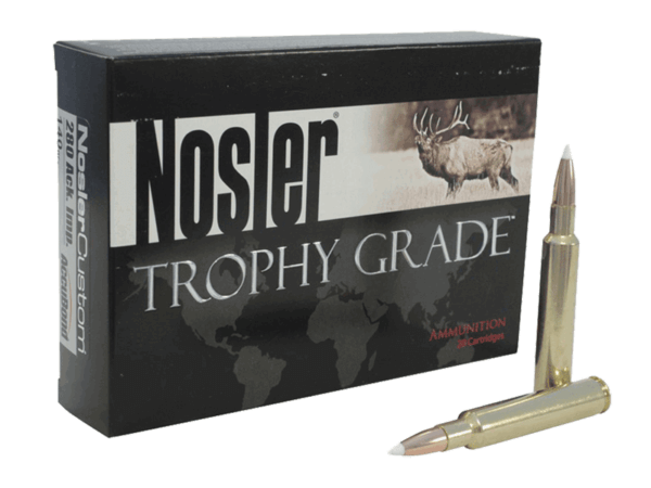 Nosler 60014 Trophy Grade Hunting 26 Nosler 140 gr Nosler AccuBond 20rd Box