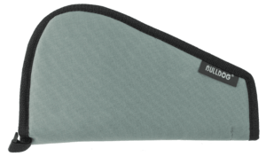 Bulldog BD611 Pistol Rug Medium Size made of Water-Resistant Nylon with Gray Finish & Black Trim Velcro Accessory Pocket Thick 1.75″ Soft Padding & Full-Length Zipper 15″ x 6″ Interior Dimensions