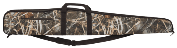Bulldog BD284 Extreme Shotgun Case made of Water-Resistant Nylon with Realtree Max-5 Finish & Brown Trim 2.25″ Foam Padding Full Length Zipper Fur Lining & Removable Shoulder Strap 52″ L