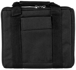 Bulldog BD49943 Pit Bull Rifle Case made of Water-Resistant Nylon with Black Finish  Tricot Lining  3 Velcro Magazine Pouches & Soft Padding 43 L”
