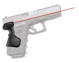 Crimson Trace LG637 Lasergrips 5mW Red Laser with 633nM Wavelength & Black Finish for Most Glock Gen3-5