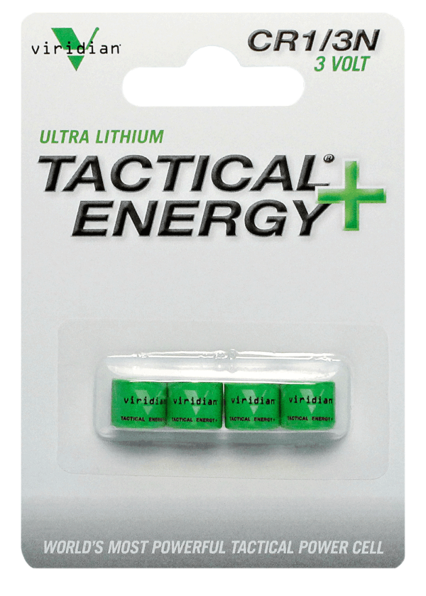 Viridian 13N4 1/3N 3V Lithium Battery 4 Pack