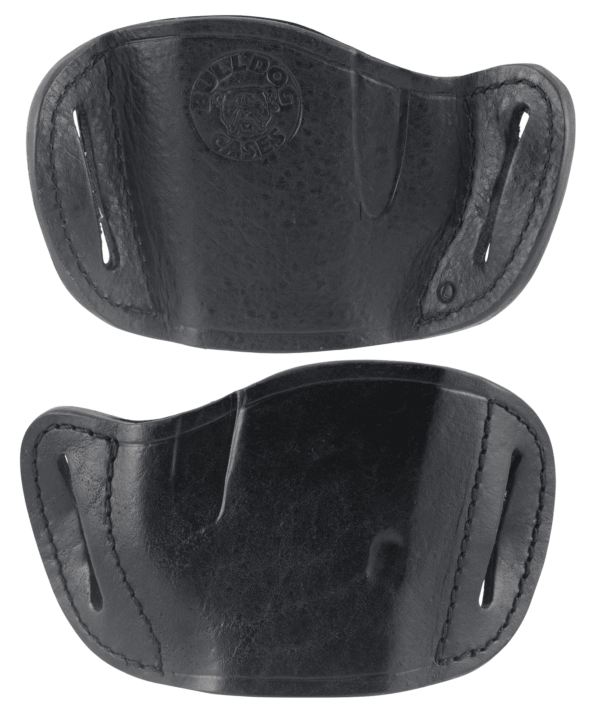 Bulldog MLBM Molded OWB Black Leather Belt Slide Fits Browning Hi-Power Fits Kahr P45 Right Hand