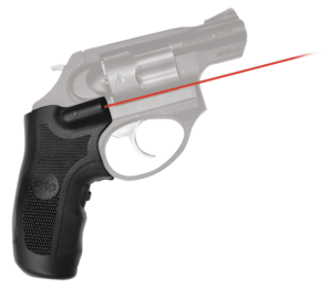 Crimson Trace LG415 Lasergrips 5mW Red Laser with 633nM Wavelength & 50 ft Range Black Finish for Ruger LCR LCRx