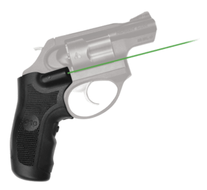 Crimson Trace LG415G Lasergrips 5mW Green Laser with 532nM Wavelength & 50 ft Range Black Finish for Ruger LCR LCRx
