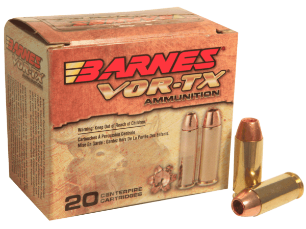 Barnes Bullets 31180 VOR-TX Handgun 10mm Auto 155 gr Barnes XPB 20rd Box