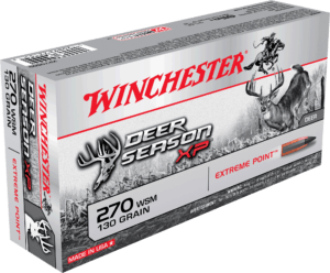 Winchester Ammo X270SDS Deer Season XP Hunting 270 WSM 130 gr Extreme Point 20rd Box
