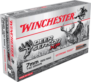 Winchester Ammo X7DS Deer Season XP Hunting 7mm Rem Mag 140 gr Extreme Point 20rd Box