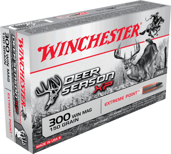 Winchester Ammo X300DS Deer Season XP 300 Win Mag 150 gr Extreme Point 20rd Box