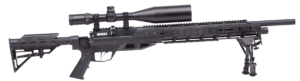 Benjamin BTAP22SX Tactical Armada PCP 22 Pellet 10+1 Shot Black Black Receiver Black M4 Telescopic Stock Scope 4-16x50mm AO
