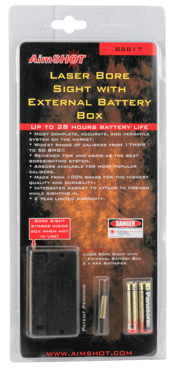 Aimshot BSB17 Boresight with External Battery Box Laser 17 HMR