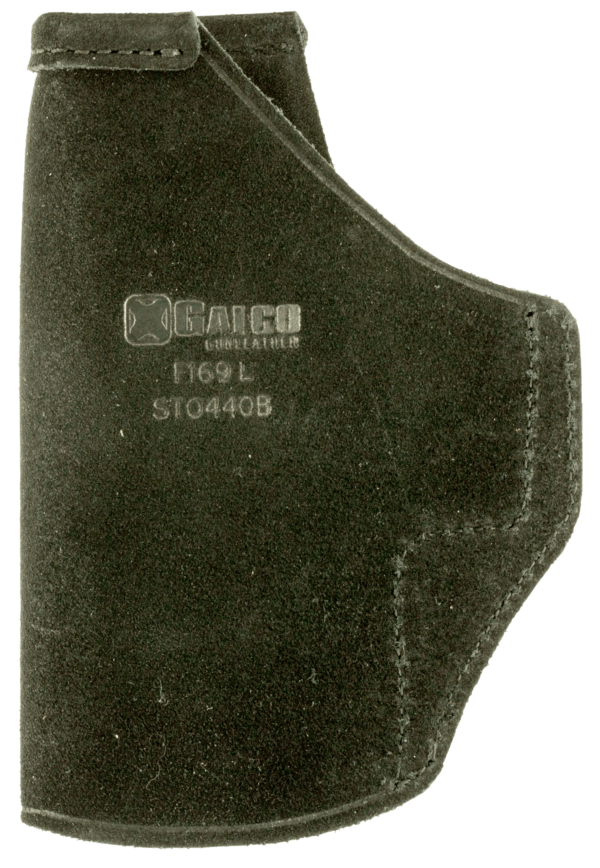 Galco STO436B Stow-N-Go IWB Black Leather Belt Clip Fits Ruger LCP/Diamondback DB Right Hand