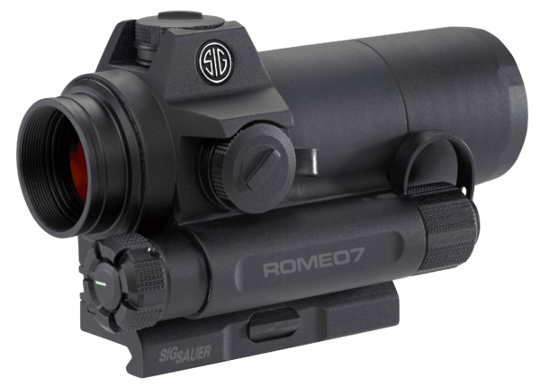 Sig Sauer Electro-Optics SOR71001 Romeo7 Black 1x30mm 2 MOA Red Dot Reticle