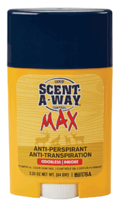Hunters Specialties 07739 Scent-A-Way Max Antiperspirant Odor Eliminator Human 2.25 oz