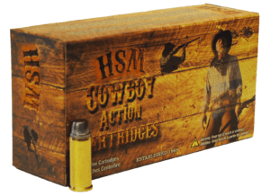 HSM 38401N Cowboy Action 38-40 Win 180 gr Round Nose Flat Point (RNFP) 50rd Box