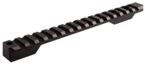 Talley PLM252700 Picatinny Rail Black Anodized Aluminum Compatible w/ Remington 700/40X 6-48 Screws Mount Long Action 20 MOA