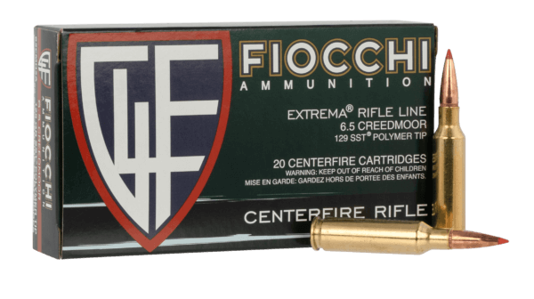 Fiocchi 65CMHSA Hyperformance Hunting 6.5 Creedmoor 129 gr Super Shock Tip (SST) 20rd Box