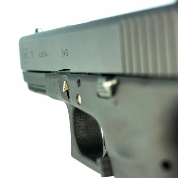 Cross Armory CRG5SLGD Slide Lock Extended Compatible w/Glock Gen1-5/P80 Gold Steel