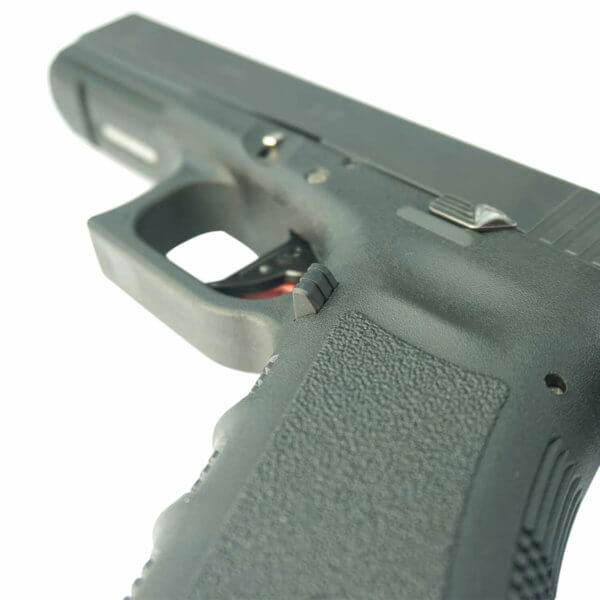 Cross Armory CRGMCBK Mag Catch Extended Compatible w/Glock Gen1-3/P80 Black Anodized Aluminum